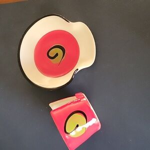 Su Chi Pottery Spoon Rest Sponge Holder